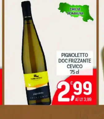 Pignoletto DOC frizzante