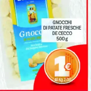 Gnocchi di patate fresche De Cecco