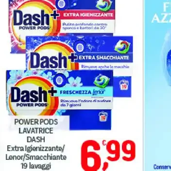 Power pods lavatrice Dash
