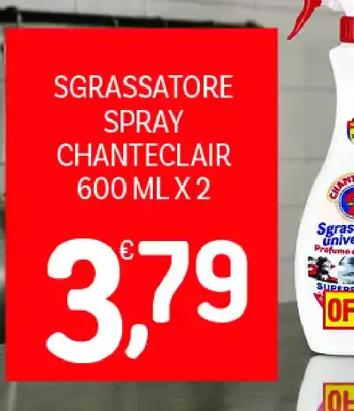 Sgrassatore spray Chanteclair