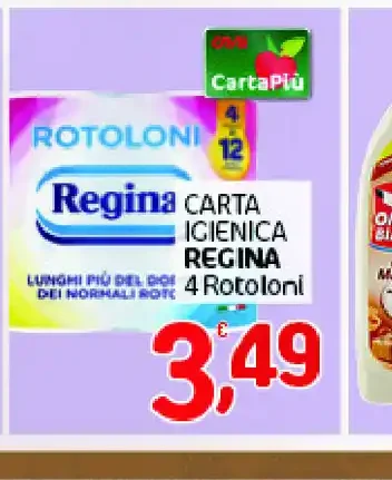 Carta igienica Regina