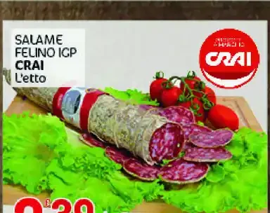 Salame Felino IGP Crai