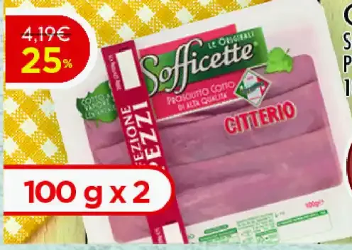 Prosciutto cotto Sofficette Grittero