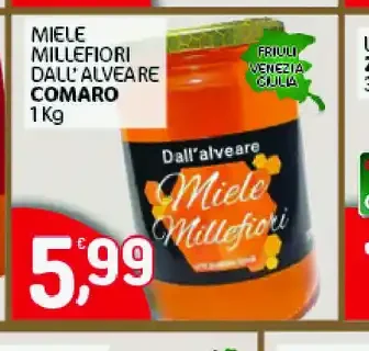 Miele millefiori dall'alveare Comaro