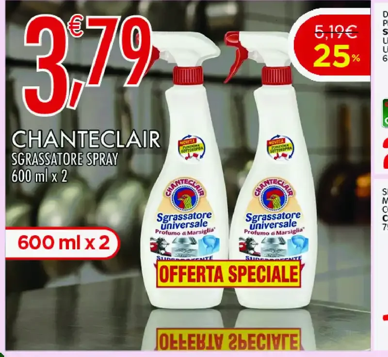 Sgrassatore spray Chanteclair