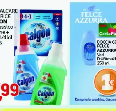 Anticalcare lavatrice Calgon