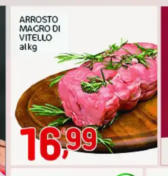 Arrosto macro di vitello