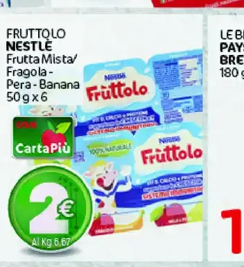 Fruttolo Nestlé FruttaMista