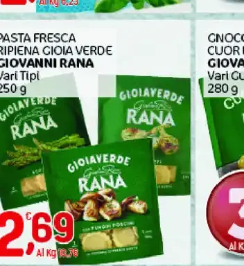 Pasta fresca ripiena Gioia Verde Giovanni Rana