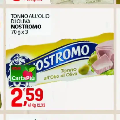 Tonno all'olio di oliva Nostromo