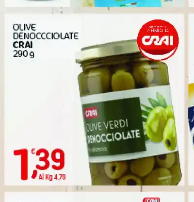 Olive denocciolate Crai