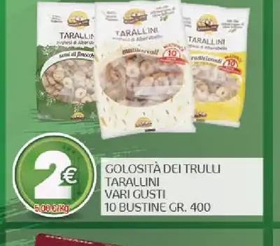 Tarallini vari gusti