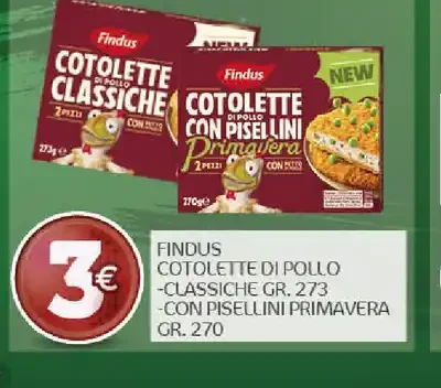 Costolette di pollo Findus
