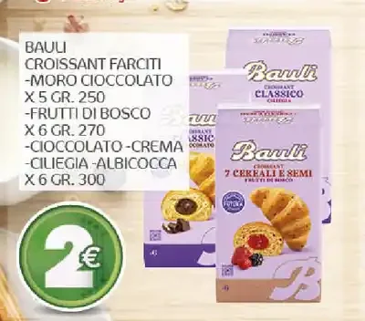 Croissant Bauli farciti