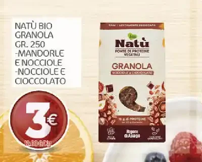Granola Natù bio