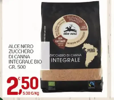 Zucchero di canna integrale bio