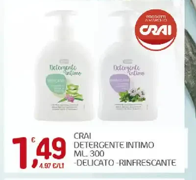 Detergente intimo