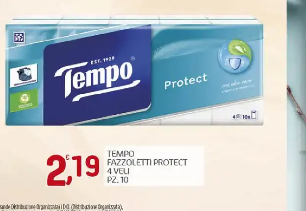 Fazzoletti Protect 4 veli