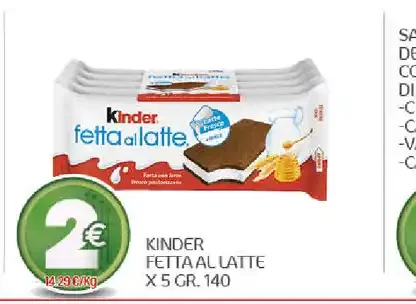 Fetta al latte