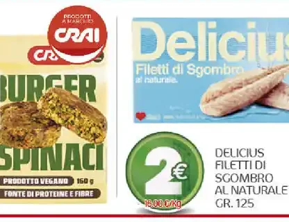 Burger di spinaci bio