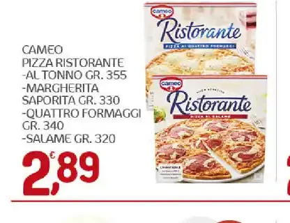 Pizza Ristorante assortita
