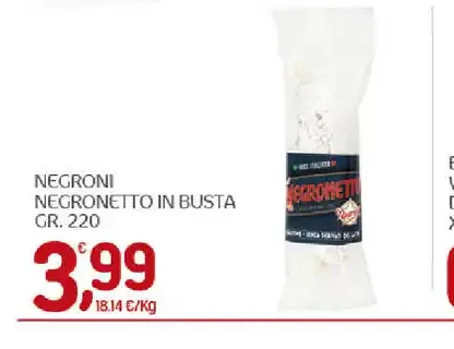 Negronetto in busta