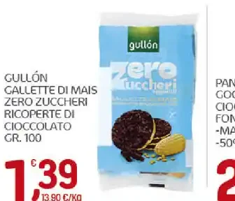 Gallette di mais zero zuccheri