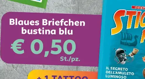 Bustina blu Sticker Mania