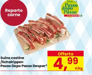 Suino costine/schälrippen Passo Dopo Passo Despar
