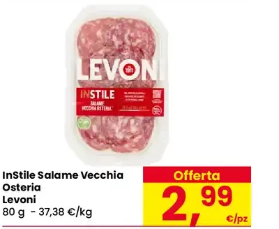 Salame vecchia osteria Levoni