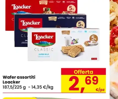 Wafer assortiti Loacker