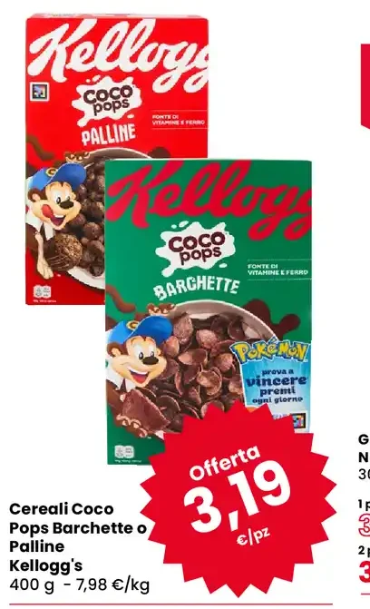 Cereali Coco Pops Barchette o Palline