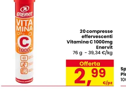 Compresse effervescenti vitamina C