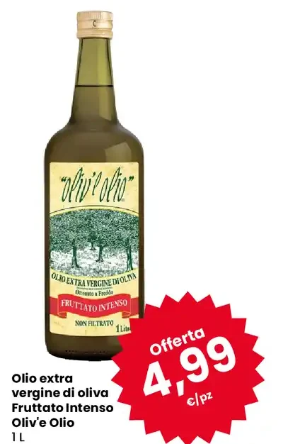 Olio extra vergine di oliva Fruttato Intenso