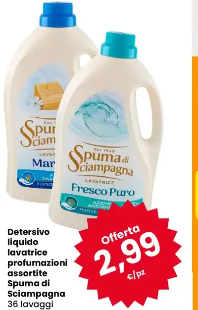 Detersivo liquido lavatrice