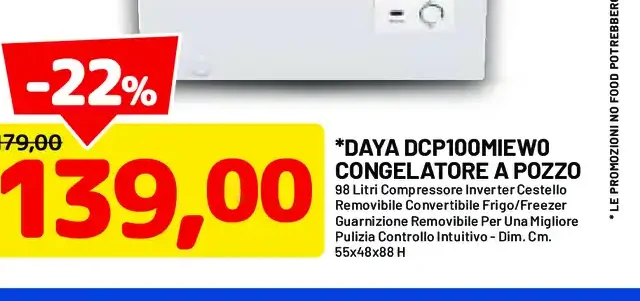 Congelatore a pozzo