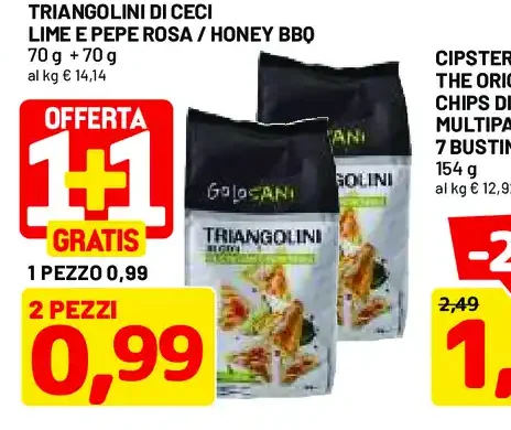 Triangolini di ceci