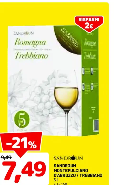 Sandroun Montepulciano d'Abruzzo/Trebbiano
