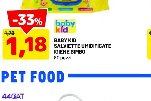 Baby Kid salviette umidificate igiene bimbo