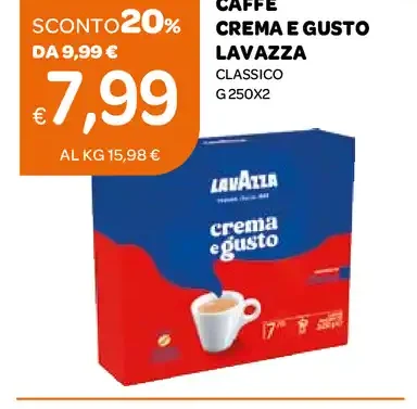 Caffè Crema e Gusto Lavazza