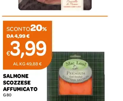 Salmone scozzese affumicato