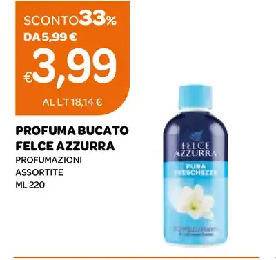 Profuma bucato Felce Azzurra