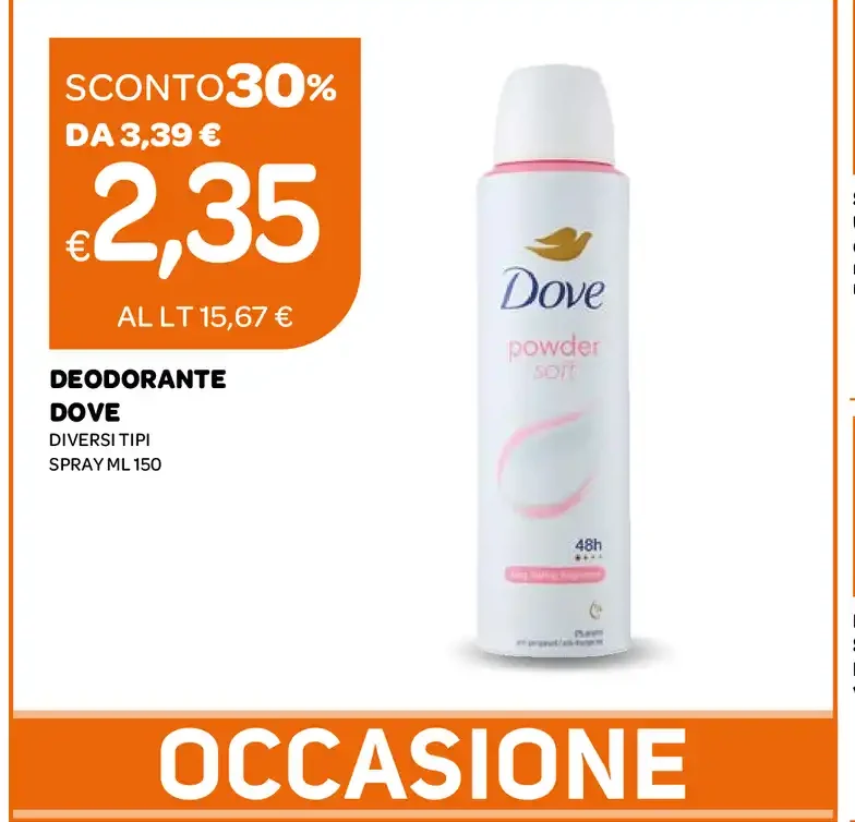 Deodorante Dove