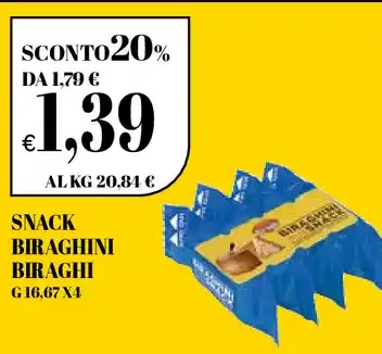 Snack Biraghini Biraghi