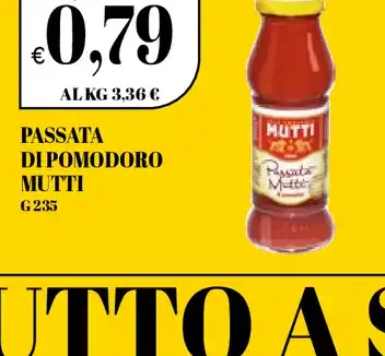 Passata di pomodoro Mutti