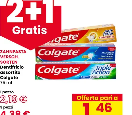 Dentifricio assortito