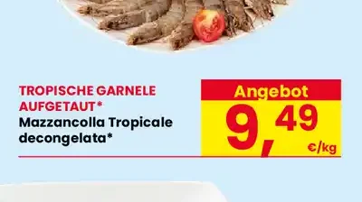 Mazzancolla tropicale decongelata