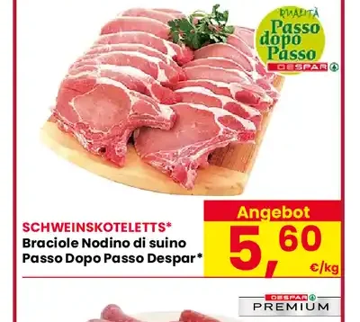 Braciole nodino di suino