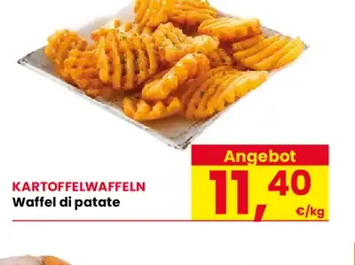 Waffel di patate