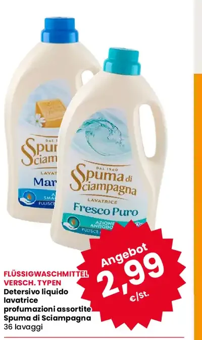 Detersivo liquido lavatrice